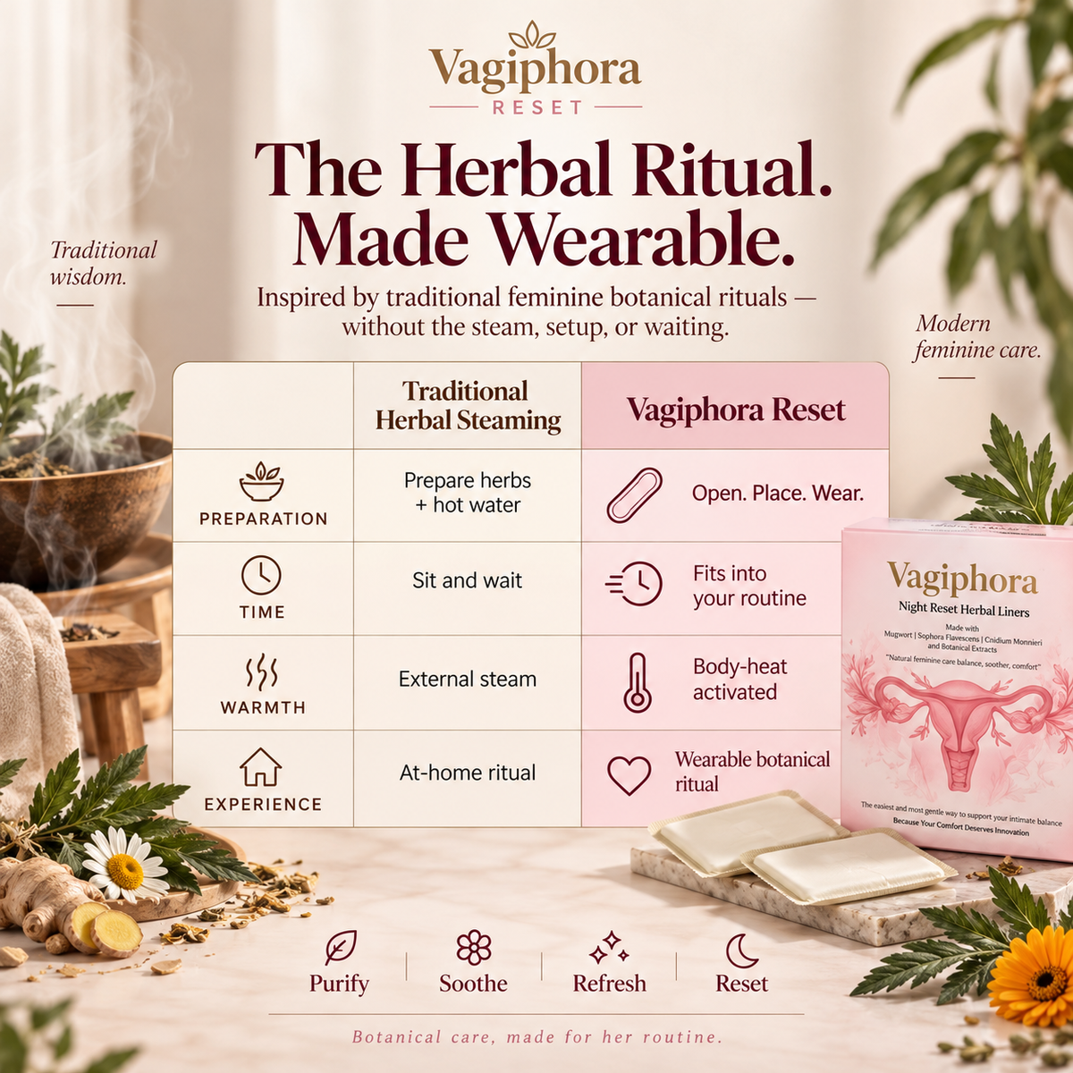 Night Reset Herbal Liners