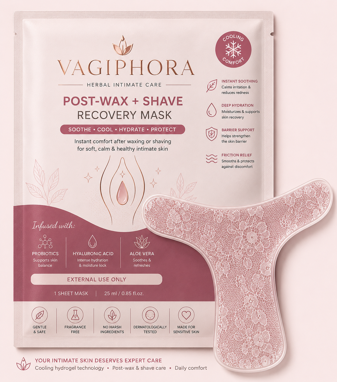 POST-WAX + SHAVE RECOVERY MASK